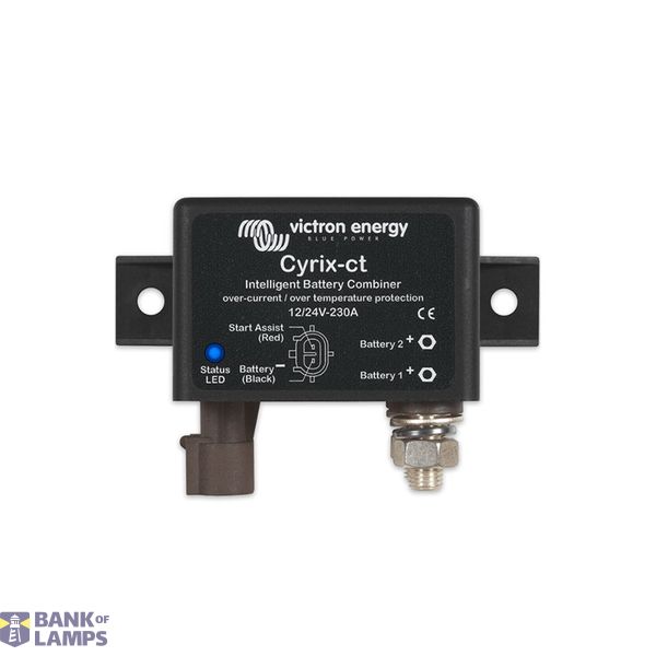 Victron Energy Battery isolators, connectors Cyrix-ct 12/24V-230A intelligent battery combiner image 1