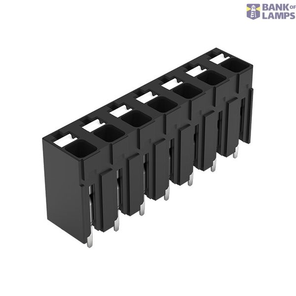 THR PCB terminal block push-button 1.5 mm² black image 1