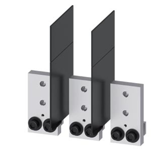 Front bus connectors extended 3 units short for 3VA15; 3VA25 image 1