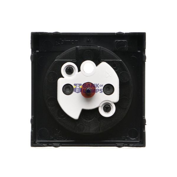 Rotary-push dimmer, Gold matt, metalic image 1
