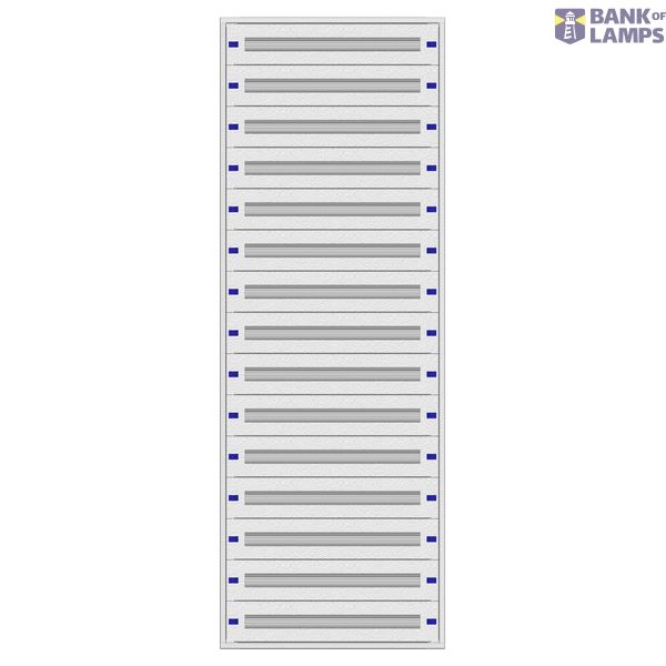 Modular chassis 3-45K, 15-rows, complete image 1