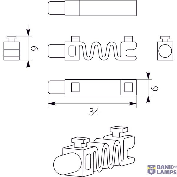ZDR DARP Door Hinge (Spare Part) image 2