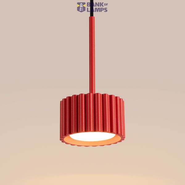 Pendant lamp AURA 1 red Gx53 image 10