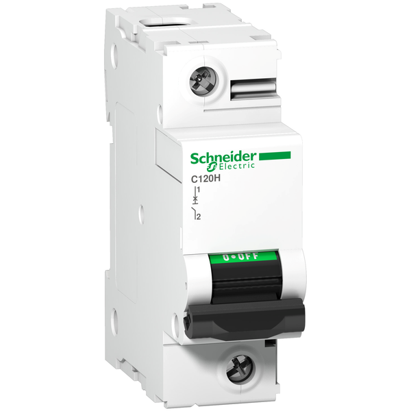 Miniature circuit-breaker, Acti9 C120H, 1P, 125 A, C curve, 15000 A (IEC 60898-1), 15 kA (IEC 60947-2) image 4