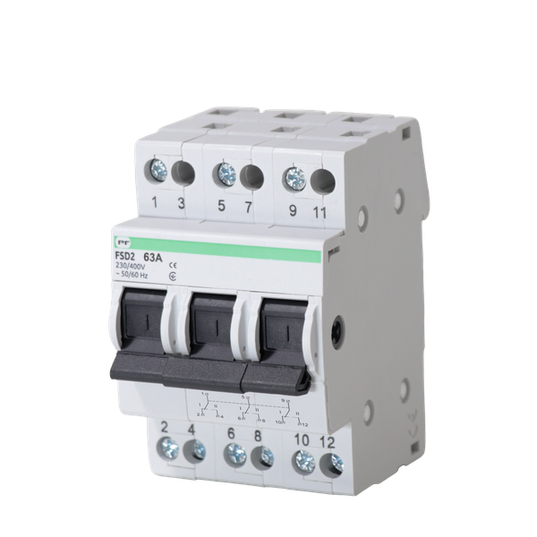 Load Switch FSD2 3P 63A 1-0-2 image 1