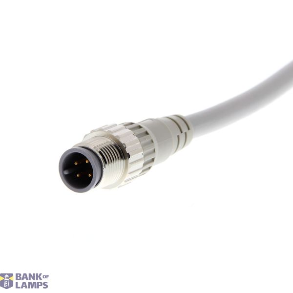 Sensor cable, M12 straight plug (male), 4-poles, A coded, PVC fire-ret image 3