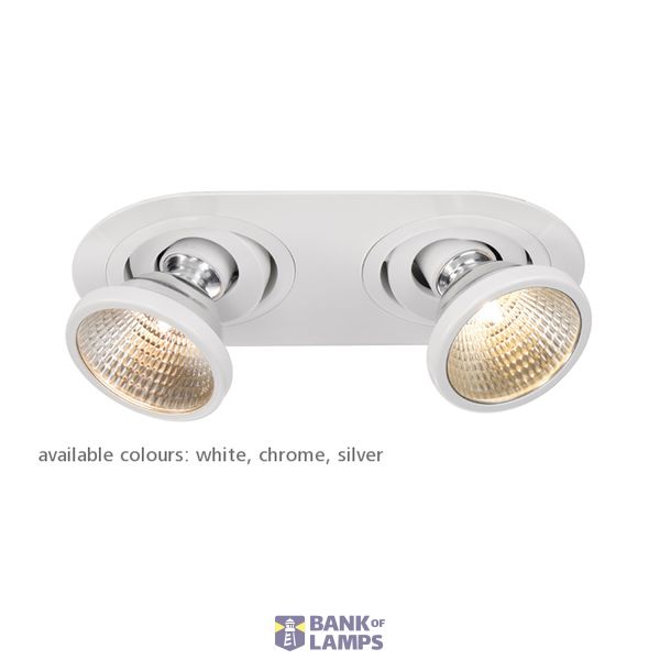 Twister CMH downlight GU6,5, max. 35W, alu/steel, chrome image 1