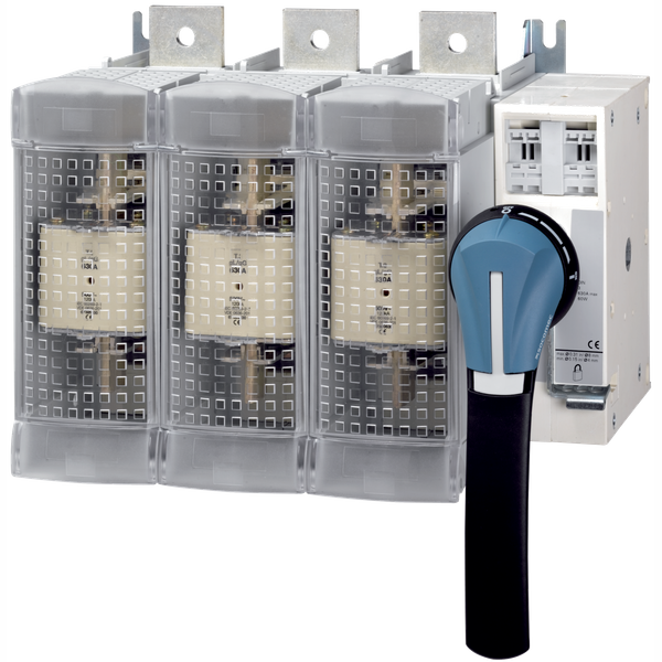 Fuse combination switch body 2P 800A for knife-edge fuse size 3. NF an image 1