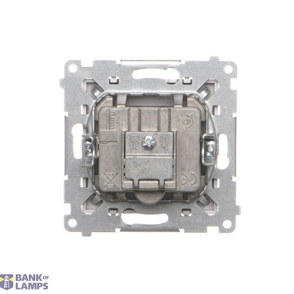 Double angled cover for ITC socket for Keystone, (module), white image 2