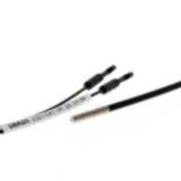 Fiber optic sensor head, diffuse, M3 cylindrical axial, to be used wit E32 1308R image 1