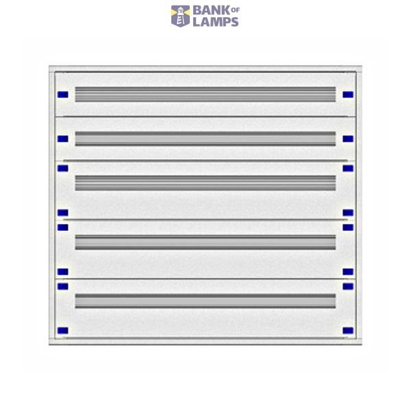Distribution board insert KVN 40mm, 4-18K, 5-rows image 1