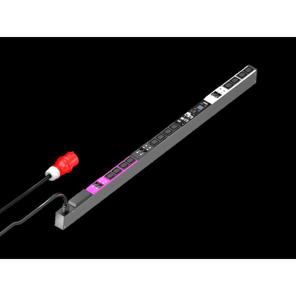 PDU switched, 32A/400V, 3~, 12 x C19 image 1