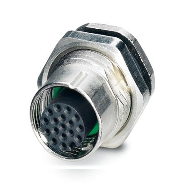 SACC-DSI-M12FS-17CON-M16X - Device connector rear mounting image 1