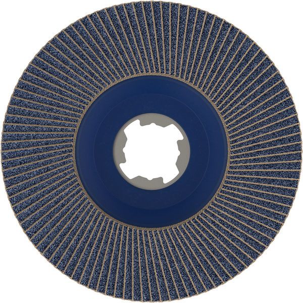 X-LOCK Flap discs, angled version, plastic plate, Ø125mm, G 80, X571, Best for Metal, 1pce image 3