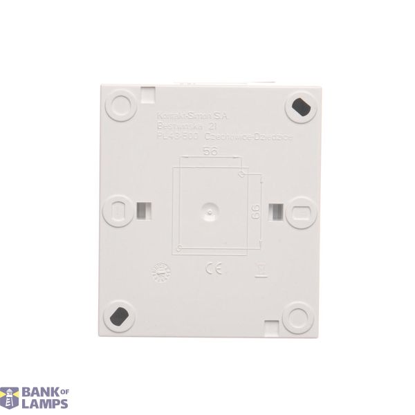 Earthed socket with built-in energy measurement, smartphone controlled [Wi-Fi] – SOCKET, Pin earthing, 250V, 16A, module, white matt image 1
