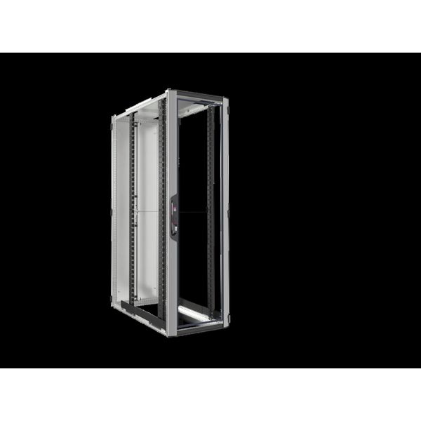 VX IT, solid, 19" mounting angles standard,RAL7035,WHD 600x2000x1200mm42U image 1