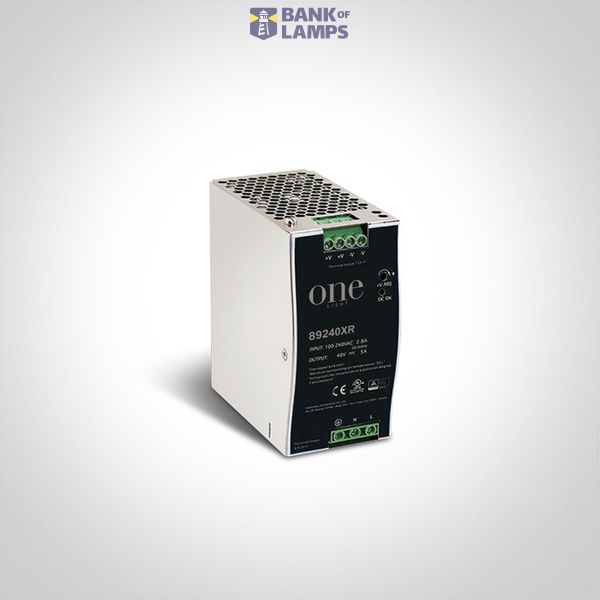 DRIVER 48V 240W DIN RAIL 100-240V image 1