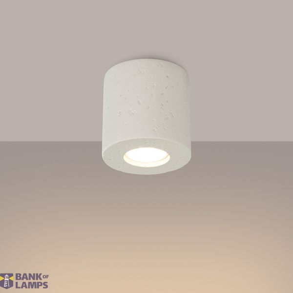Ceiling lamp ORBIS concrete beige image 6
