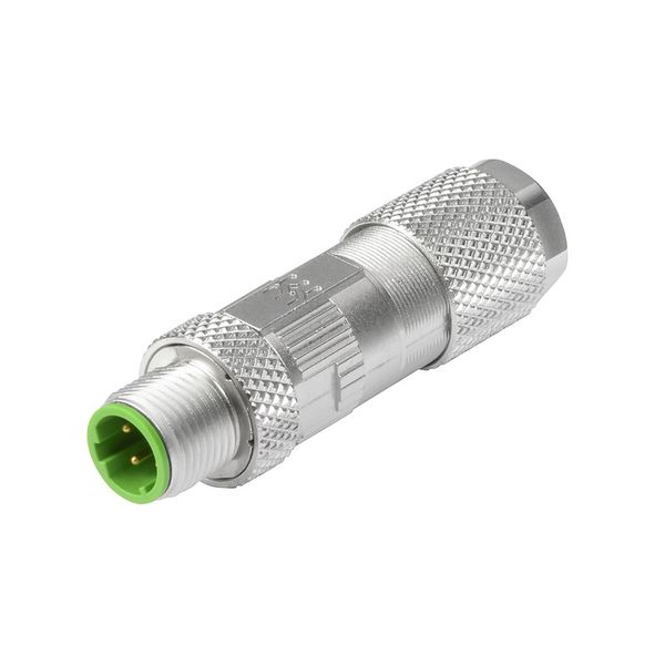 Field attachable connector, M12 image 1