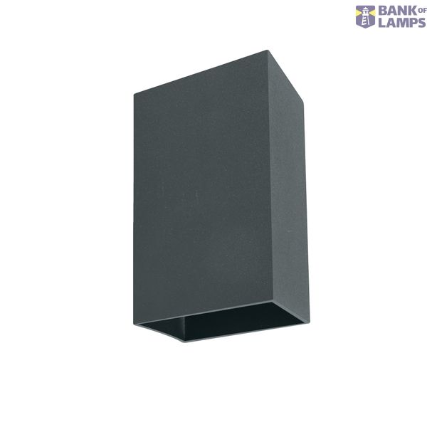 ANTHRACITE WALL 2x3W WW IP54 DARK LIGHT 100-240V image 2