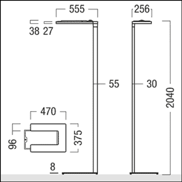 ARTELEA SUP 9500-940 HL U-LEFT SR2 WH - ARTELEA, right-side positioning image 5