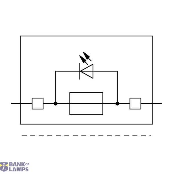 2202-1711/1000-542 3-conductor fuse terminal block; with pivoting fuse holder; with end plate image 3