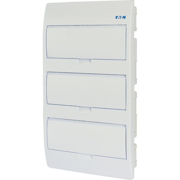 BC-U-3/36-TW-ECO ECO Compact distribution board, flush mounting, 3-rows, 12 MU, IP40 image 5