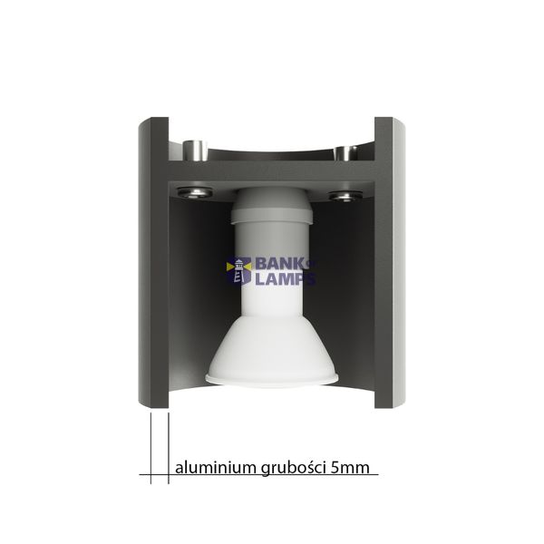 WALL LAMP ORBIS 1 BLACK G9 1X40W IP20 image 4