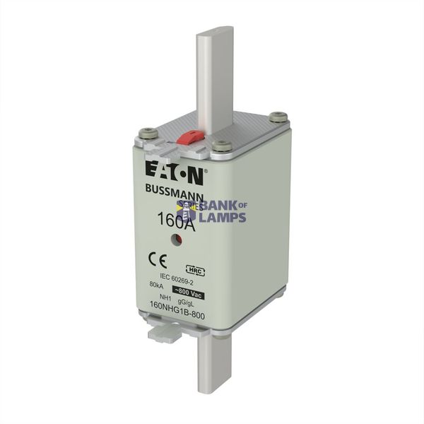 Fuse-link, LV, 160 A, 800 V AC, NH1, Class gG/gL image 2