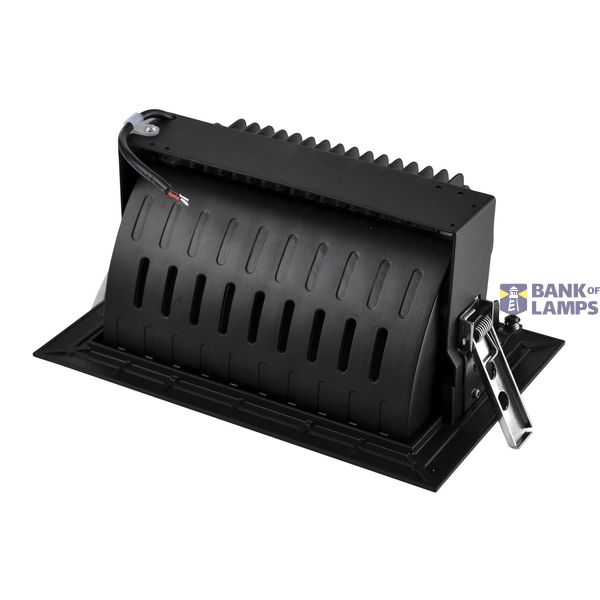 ALAMEA LED Recessed ceiling luminaire, black, 4000K, 35W image 5