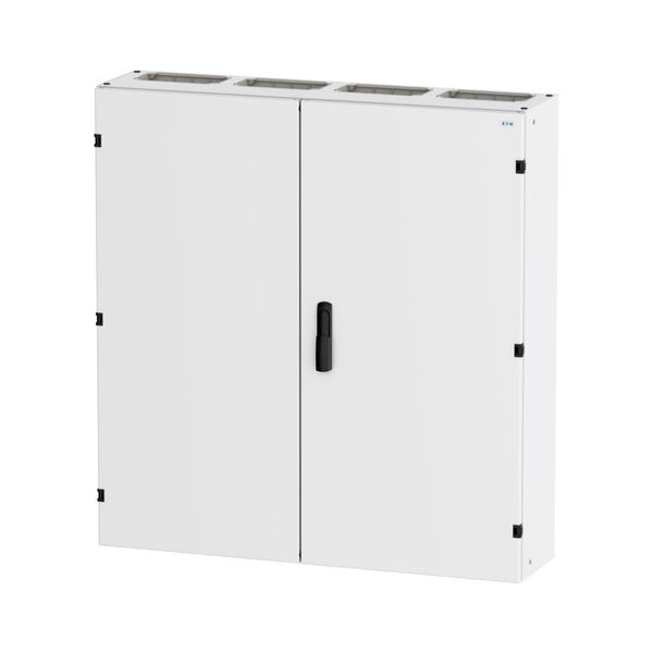 Wall-mounted enclosure EMC2 empty, IP55, protection class II, HxWxD=1100x1050x270mm, white (RAL 9016) image 6