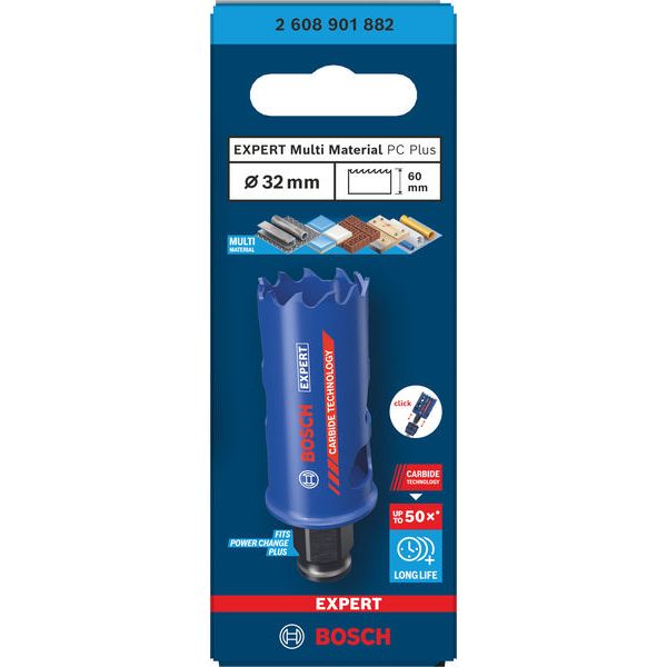 EXPERT Tough Material Hole Saw 32 mm image 1