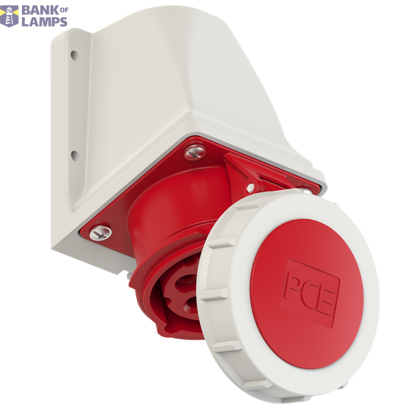 Fixed socket 16A 5P 400V 6h IP67 image 1