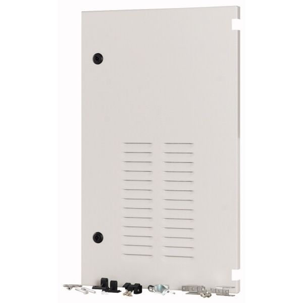 XTSZDSQV4R-H700W425 Section wide door, ventilated, right, HxW=700x425mm, IP42, grey image 1
