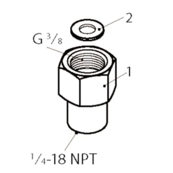 Switches accessories, Accessory - Nipple image 1