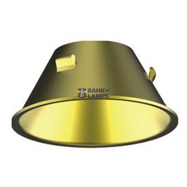 Avalon Circular Housing Adjustable Cut-out Ø130mm Brass image 1