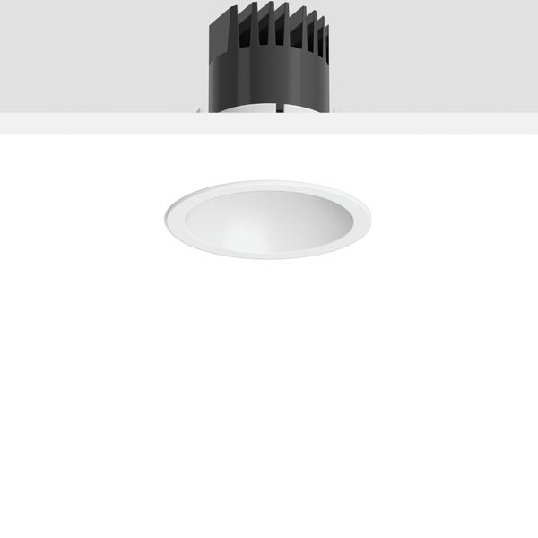 LEVIDO round, 7,5 / 12 W, 710 / 1100 lm, 830, white, Phase-cut Recesse image 1