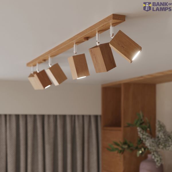 CEILING LAMP KEKE 3 OAK GU10 3X40W IP20 image 10