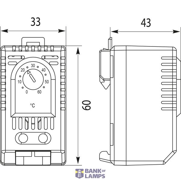 TBG1 heating thermostat image 2