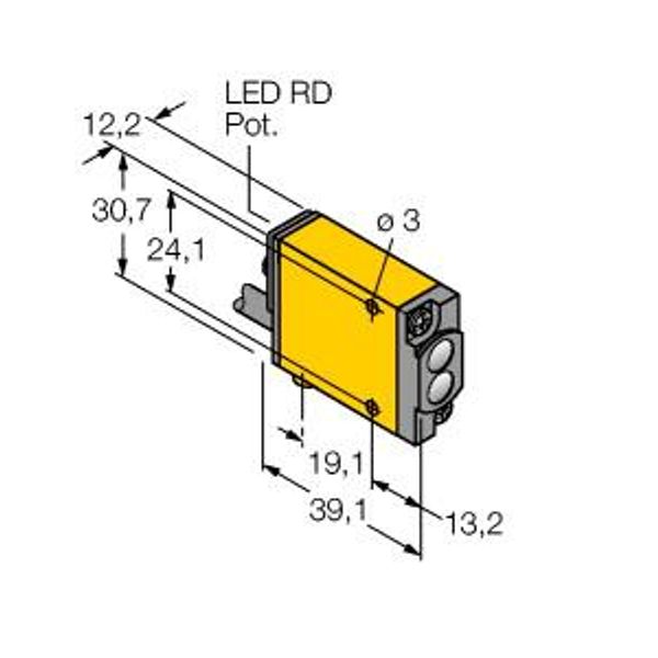 Photoelectric Sensor Diffuse Mode Sensor   SM312W image 1