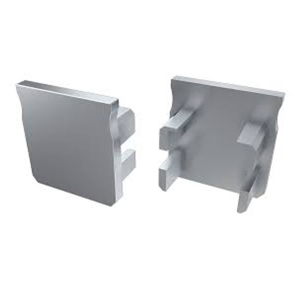 Aluminium Profile 2m V/A end cover image 1