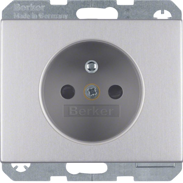 Soc.out. earth.pin,enhncd contact prot.,screw-in lift term.,K.5,al. an image 1