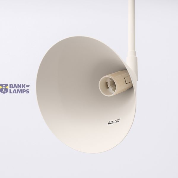 Wall lamp NOX 2 beige with a switch image 10
