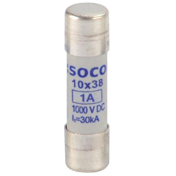 gPV cylindrical fuses rated voltage 1000VDC, 10X38 1A 30kA image 1