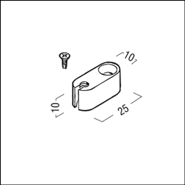 EXCENTER CORD SUSPENSION - fastening comp. for suspension image 2