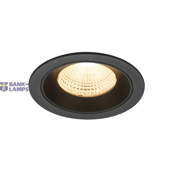NUMINOS© L, recessed ceiling light, 3000K, 55ø IP20 round bl image 1