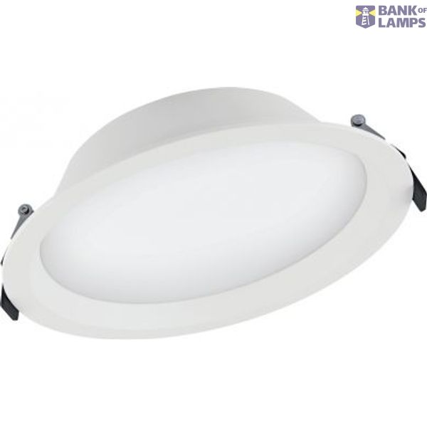 Ring Downlight Alu 200 220 240 RAL 9010 image 1