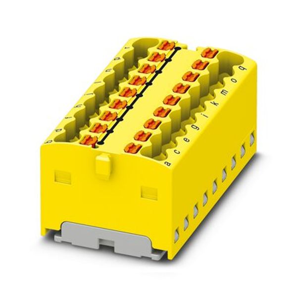 PTFIX 18X1,5 YE - Distribution block image 1