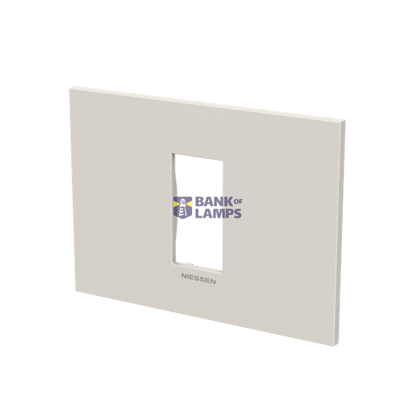 Frame - 1-gang / 1-module - Niessen logo - S - Dune image 2