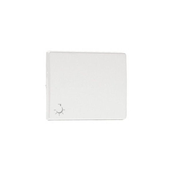 ROCKER F/SWITCHES W/LAMP SYMBOL IVORY image 1